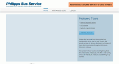 Desktop Screenshot of philippsbus.com